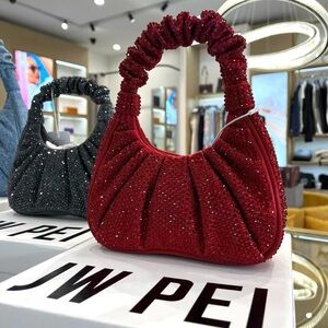JW PEI Red Sparkling Women's Bag